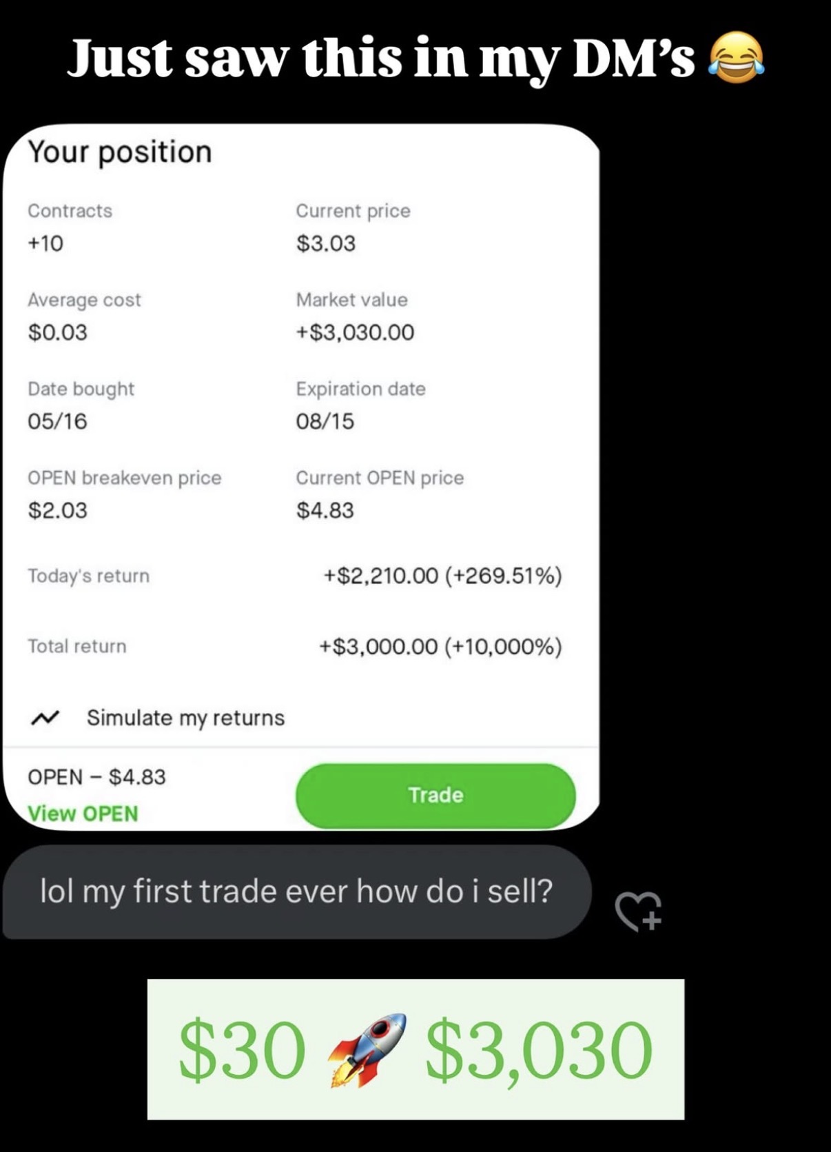 Community testimonial